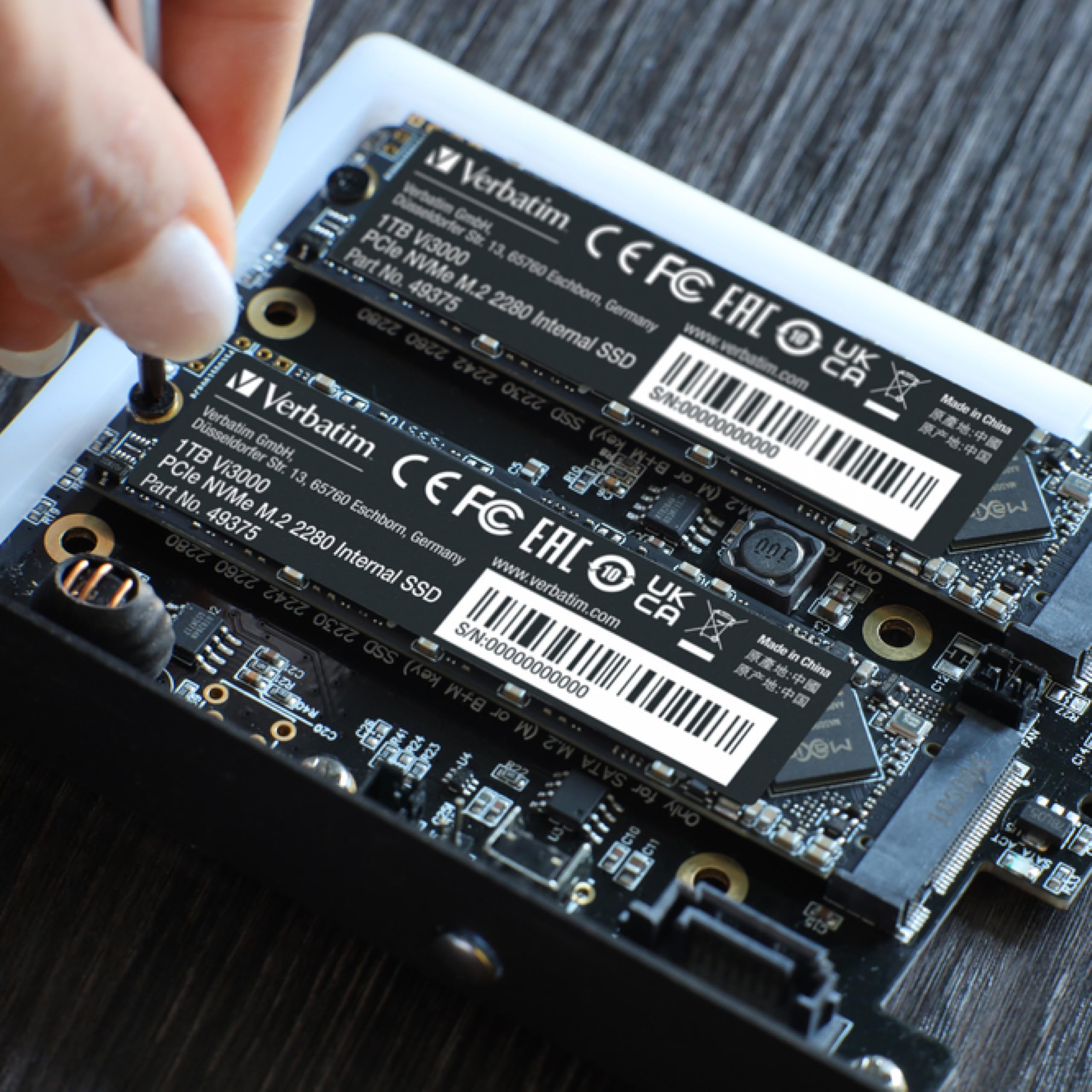 Verbatim Disco rígido interno SSD Vi3000 de 1 TB PCIe NVMe M.2